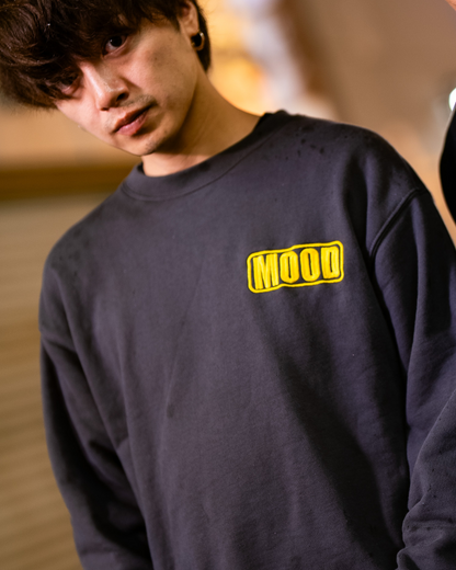 _MOOD EMBROIDERY BIG L/S T-SHIRT