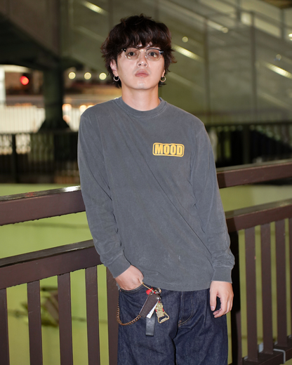 _MOOD WASHED BIG L/S T-SHIRT